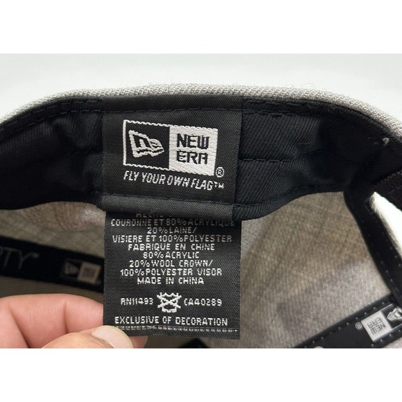 Carolina Panthers Hat Cap Mens Gray Adjustable Super Bowl 50 Conference Champs - Picture 12 of 12